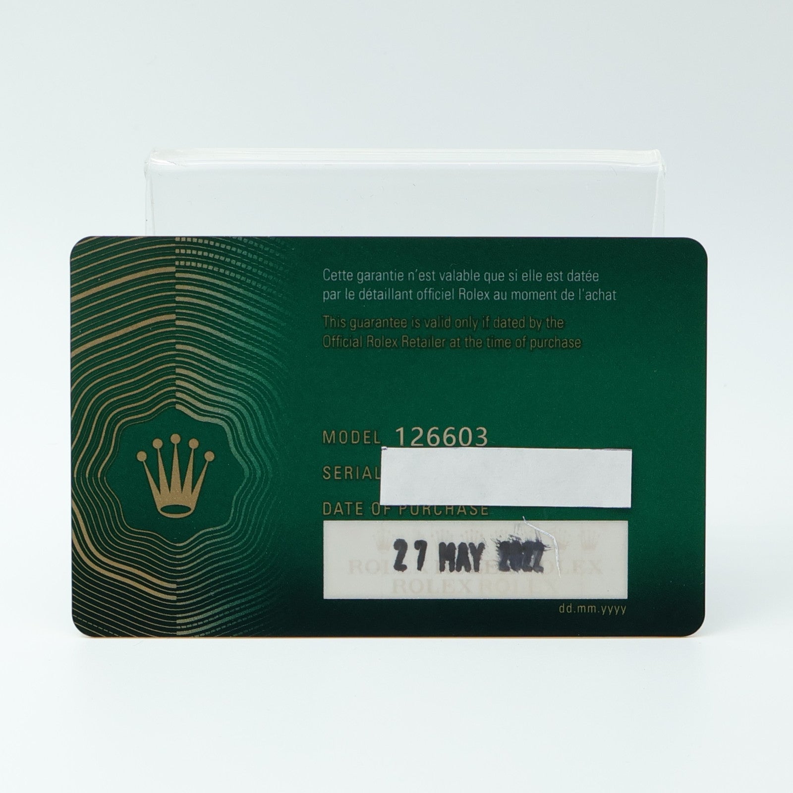 ROLEX Sea Dweller 126603