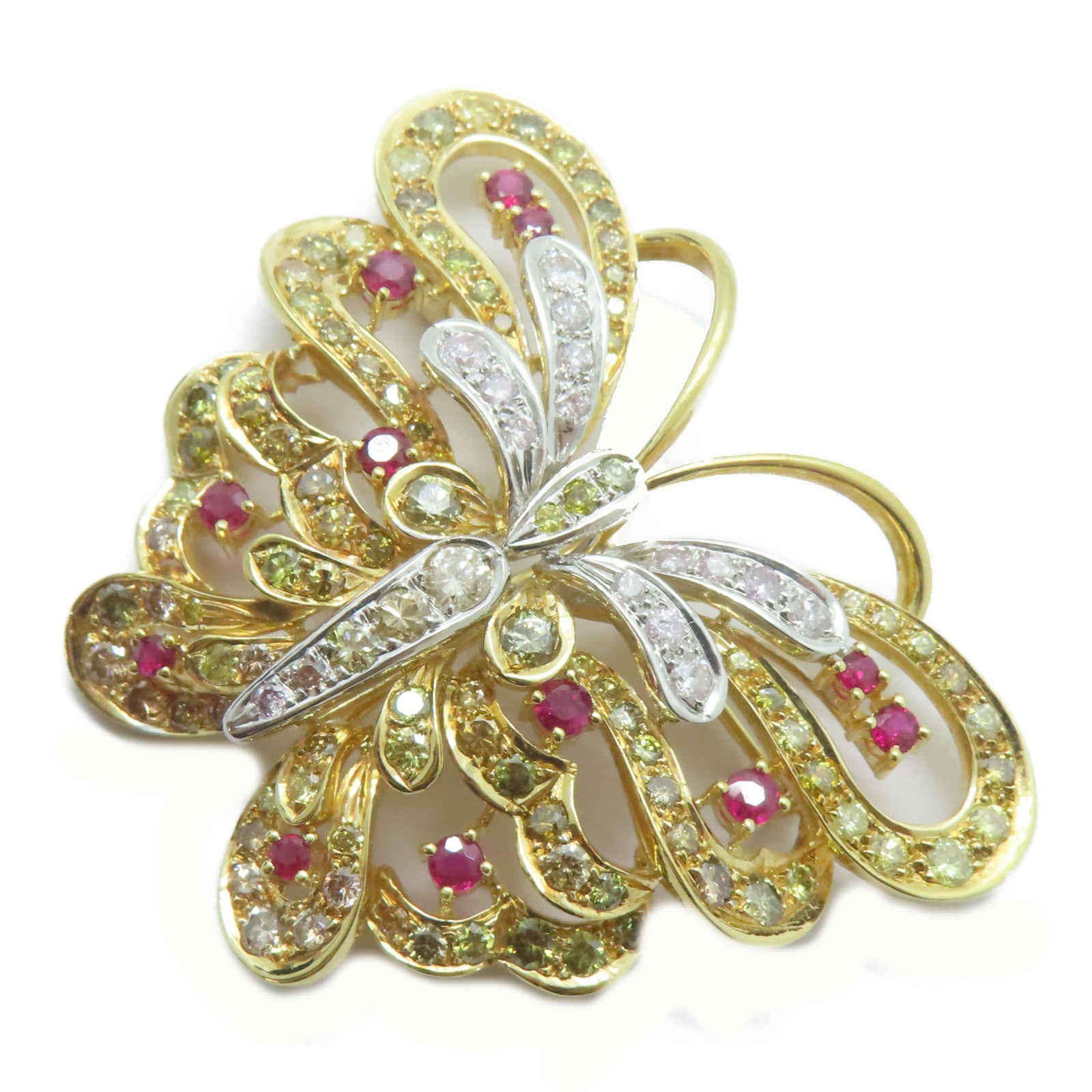 JEWELRY 【激減優惠】18K黄金Diamond Brooch鑽石胸針