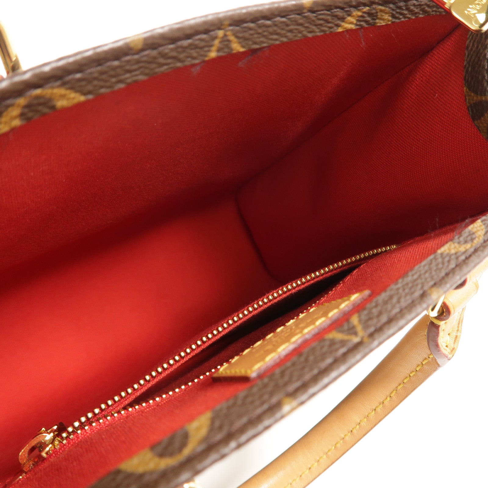 LOUIS VUITTON Monogram Sac Plat BB手挽肩背兩用袋
