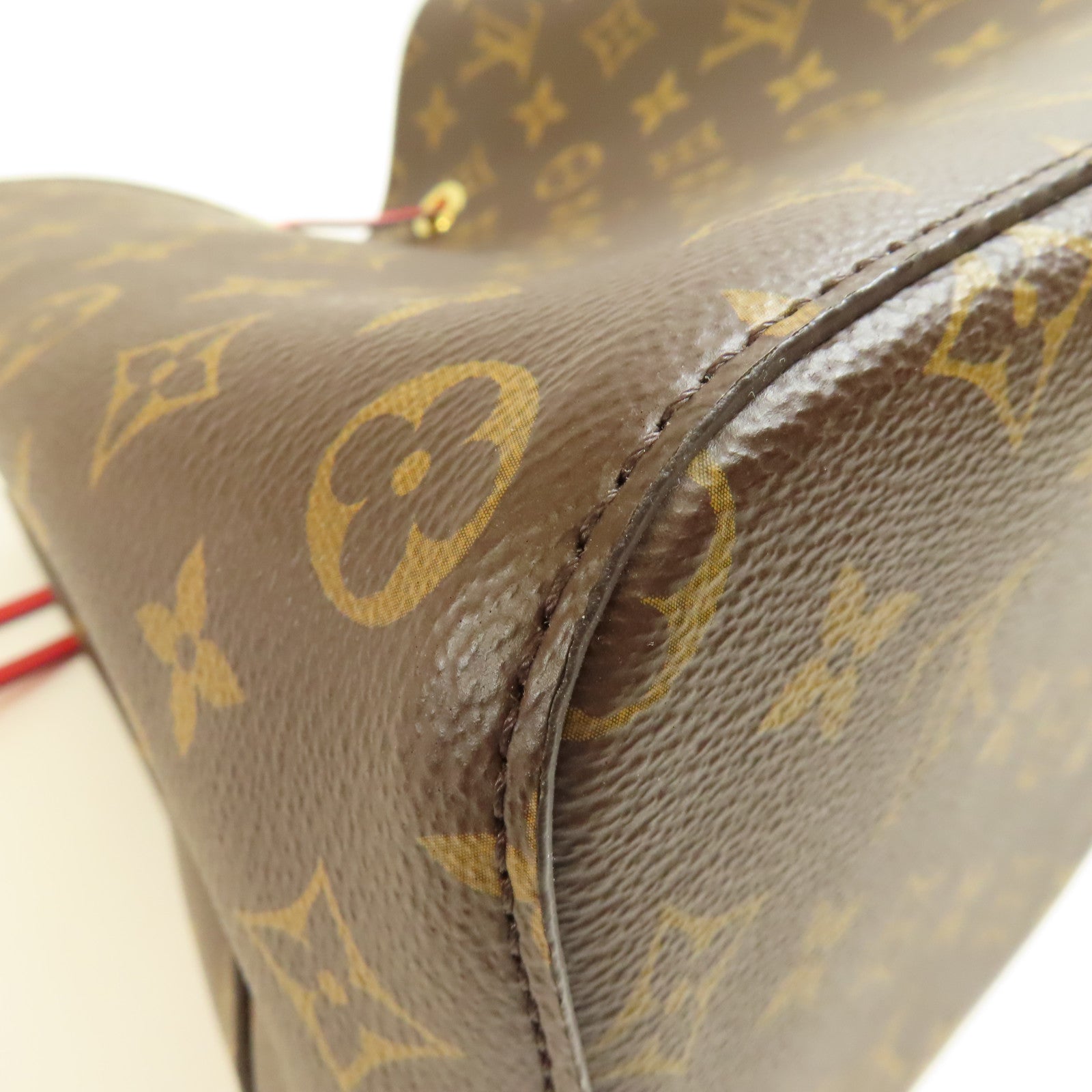 LOUIS VUITTON LV GHW Neo Noe Bucket Bag Shoulder Handbag M44021 Monogram Brown