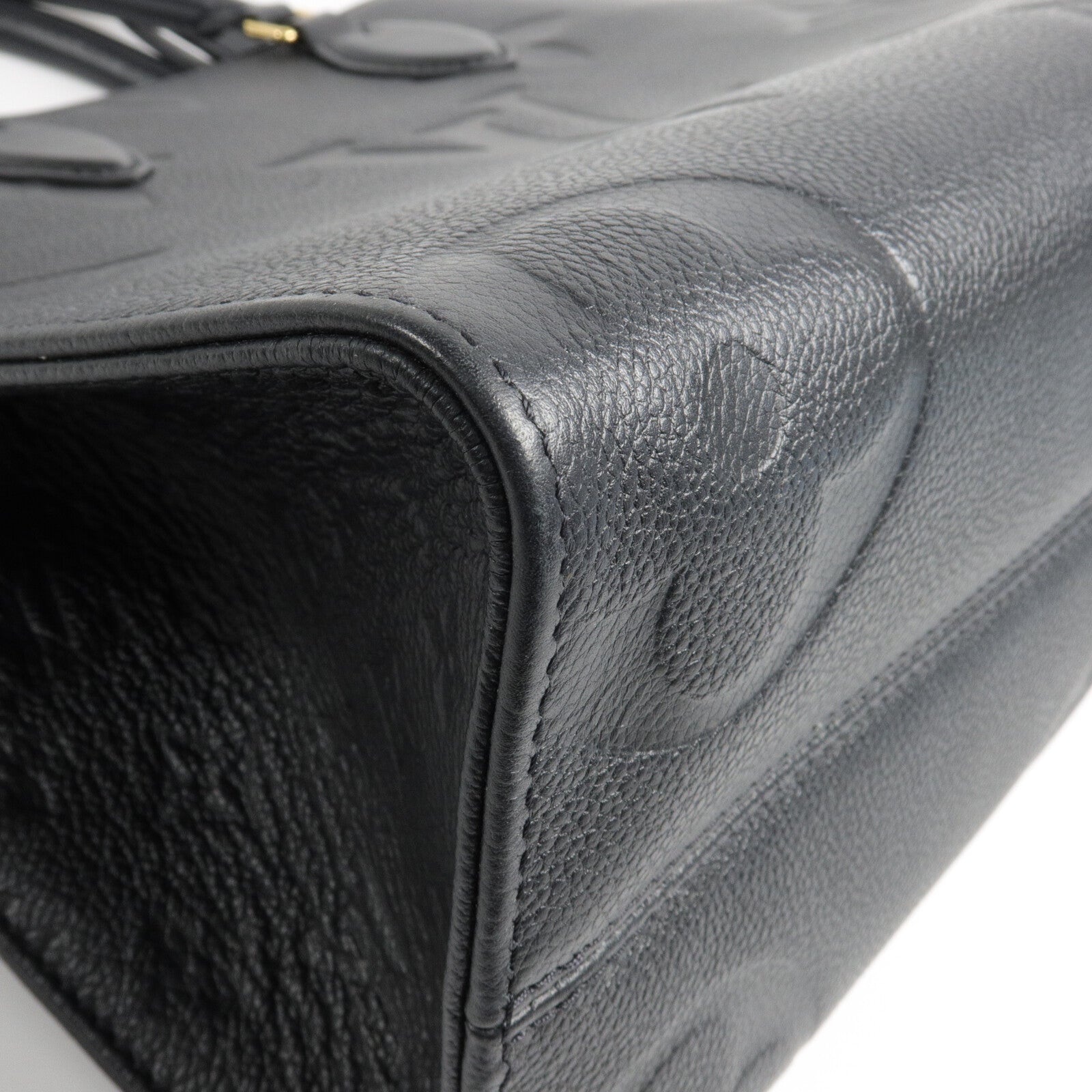 LOUIS VUITTON Monogram Empreinte On The Go MM手挽肩背兩用袋