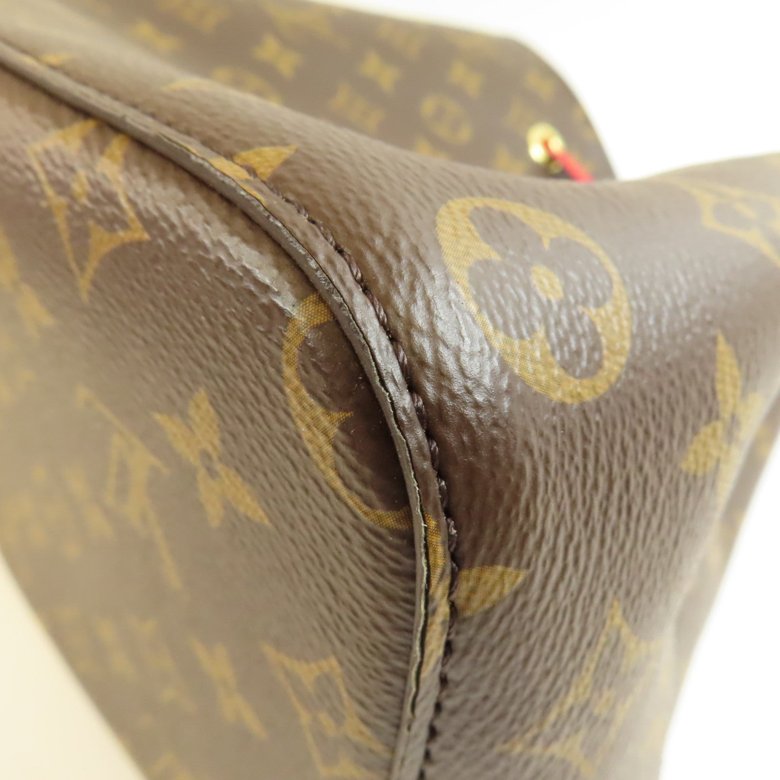 LOUIS VUITTON LV GHW Neo Noe Bucket Bag Shoulder Handbag M44021 Monogram Brown