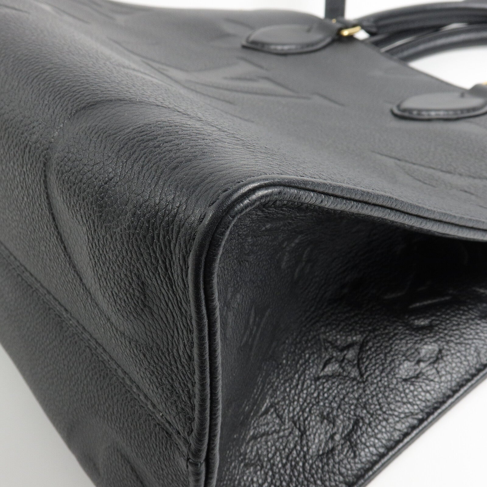 LOUIS VUITTON Monogram Empreinte On The Go MM手挽肩背兩用袋
