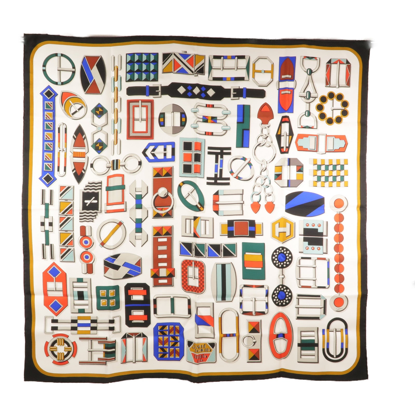 HERMES 絲質Scarf 90X90絲巾