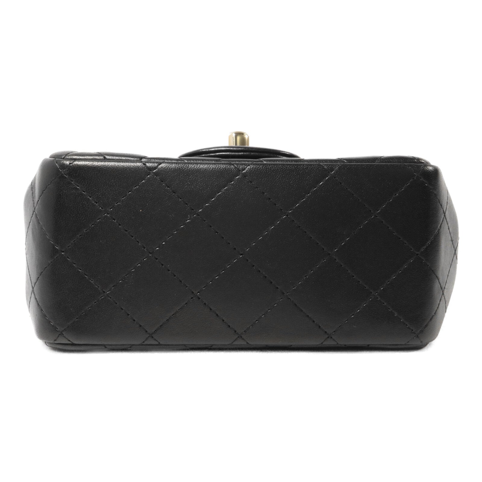 CHANEL 羊皮皮革Mini Classic 17鏈帶肩背袋