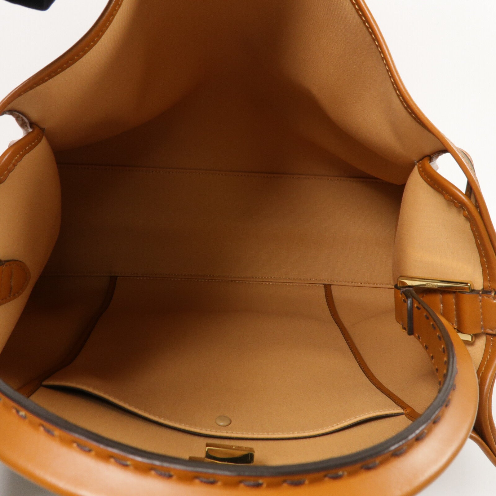 FENDI 帆布Large Peekaboo X-Lite手挽肩背兩用袋