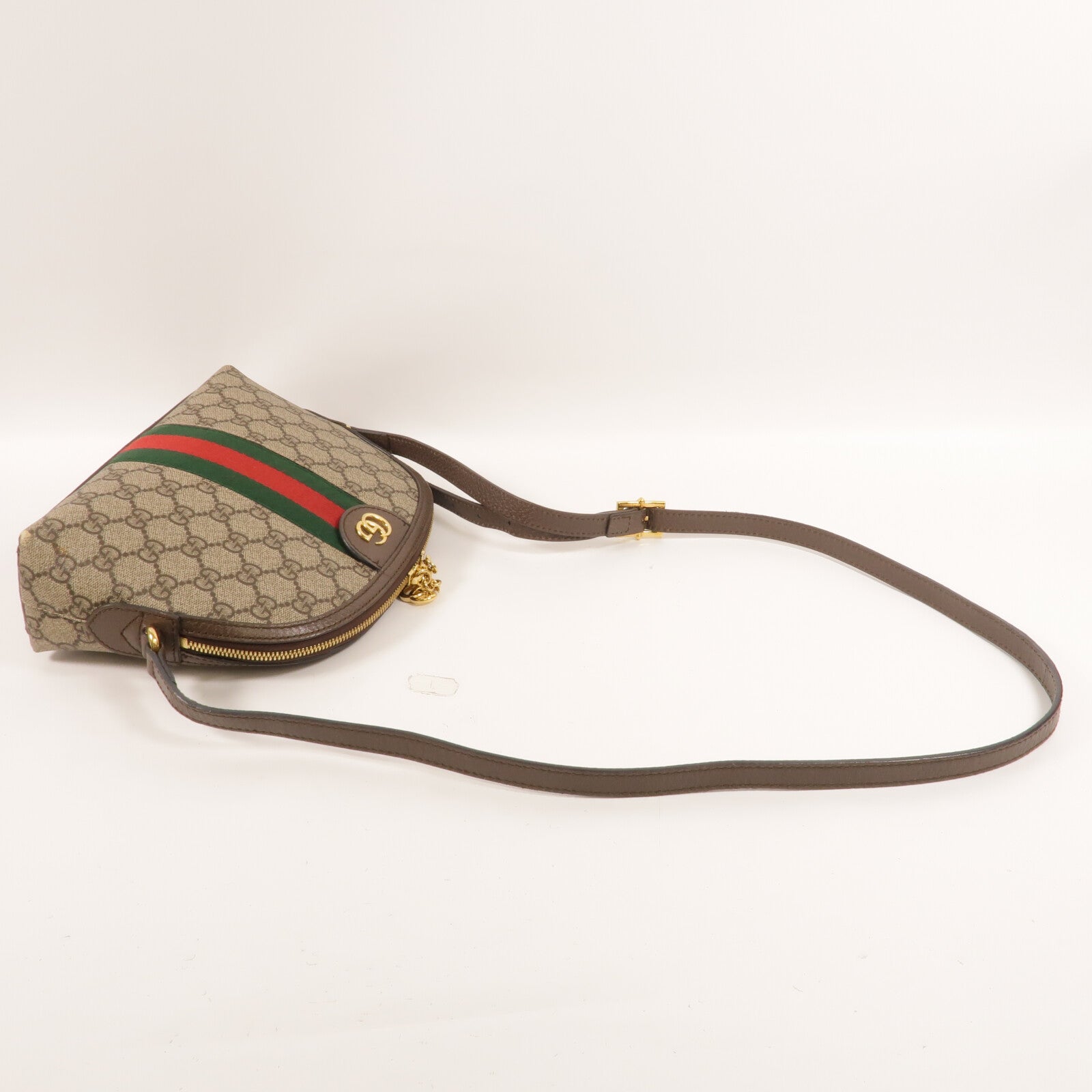 GUCCI 塗層帆布Ophidia GG Supreme肩背袋