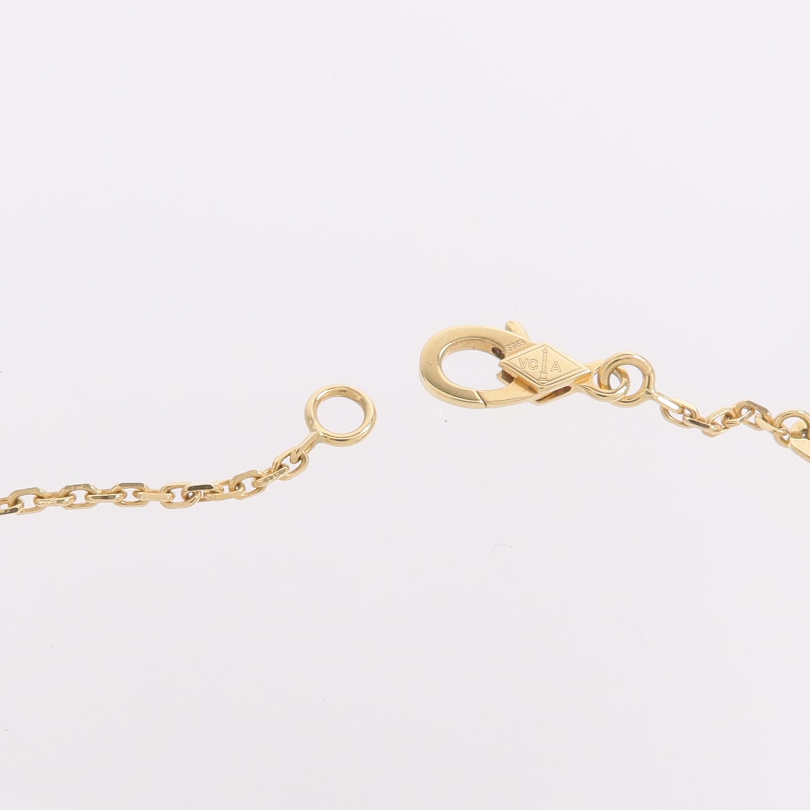 Van Cleef & Arpels 18K黃金Vintage Alhambra Pendant項鍊