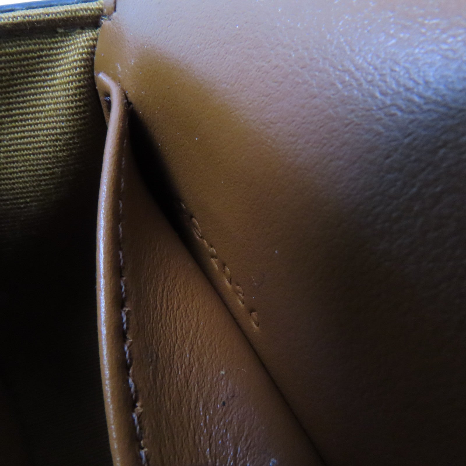 CELINE Trionphe帆布Mini Claude金扣肩背袋