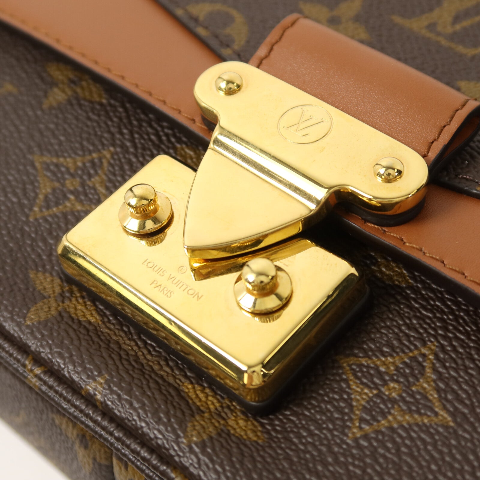 LOUIS VUITTON Monogram Marceau鏈帶肩背袋