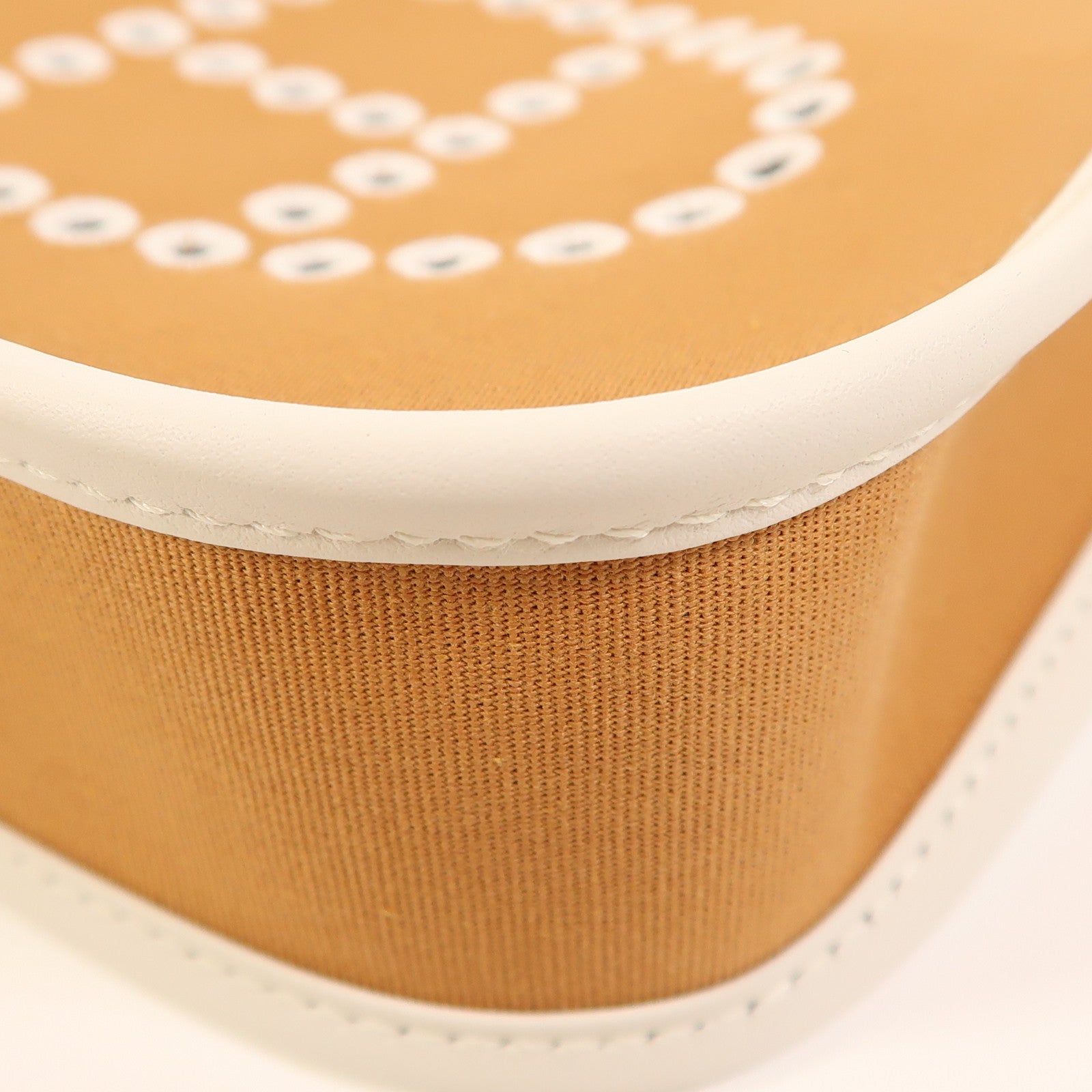 HERMES Swift皮革/Toile Officier Neo Evelyne TPM銀扣肩背袋Gris Pale/Etoupe/Dune