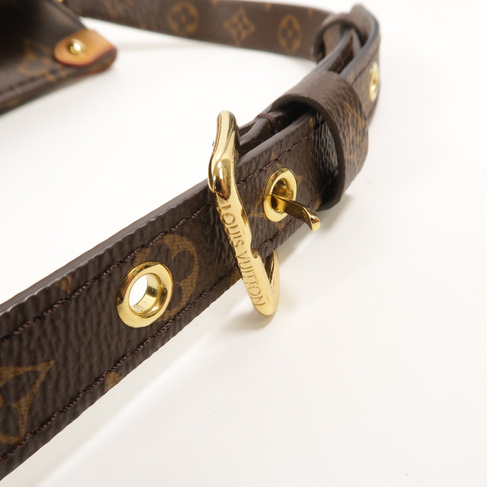 LOUIS VUITTON Monogram Sac Plat BB手挽肩背兩用袋