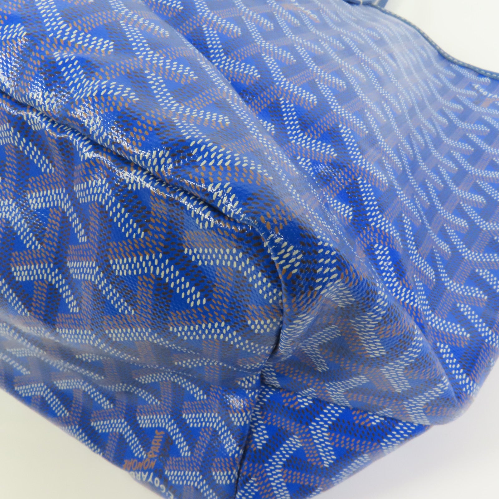 GOYARD 【激減優惠】塗層帆布Saint Louis PM Stripes And Initials手挽袋