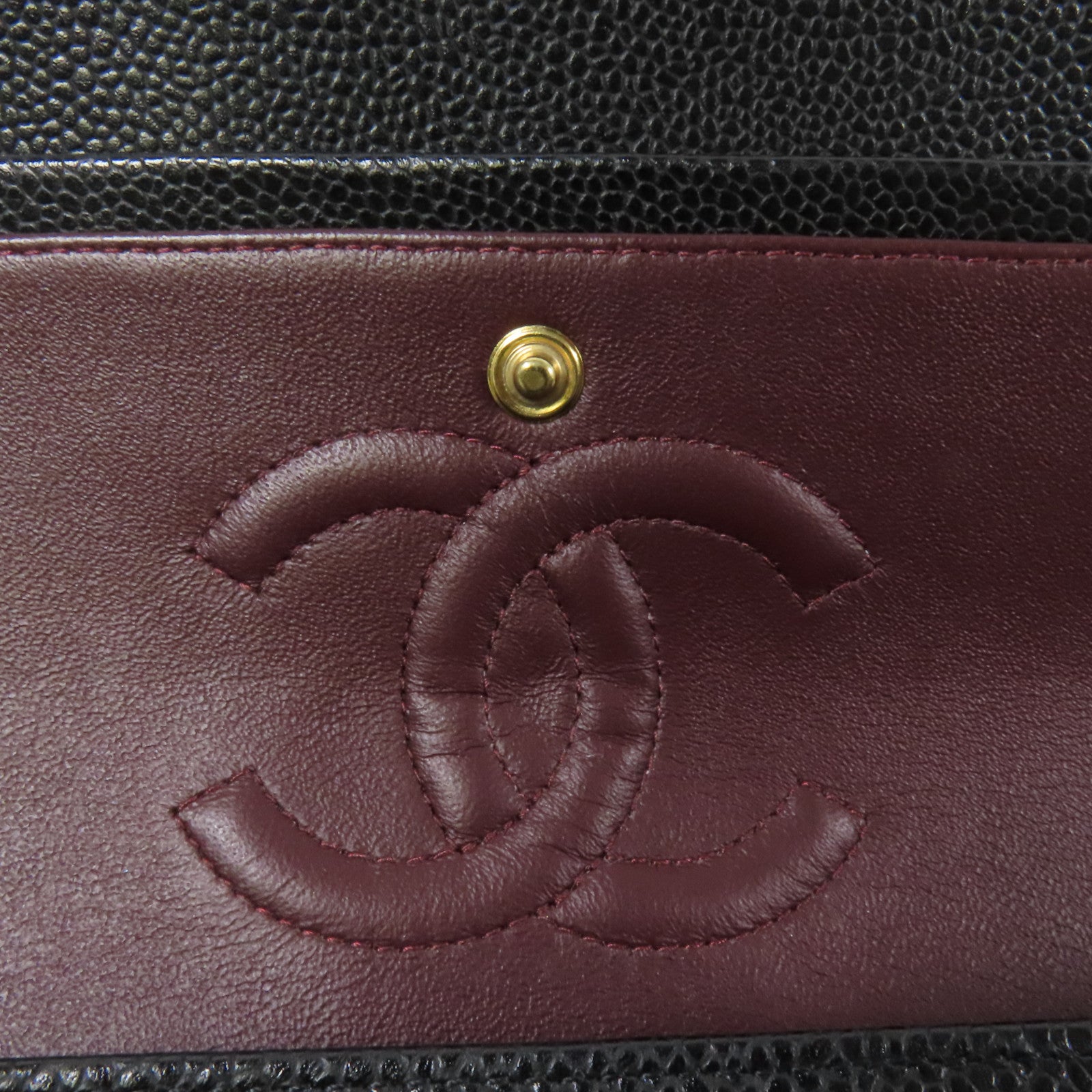 CHANEL 牛皮皮革Classic 25金扣鏈帶肩背袋