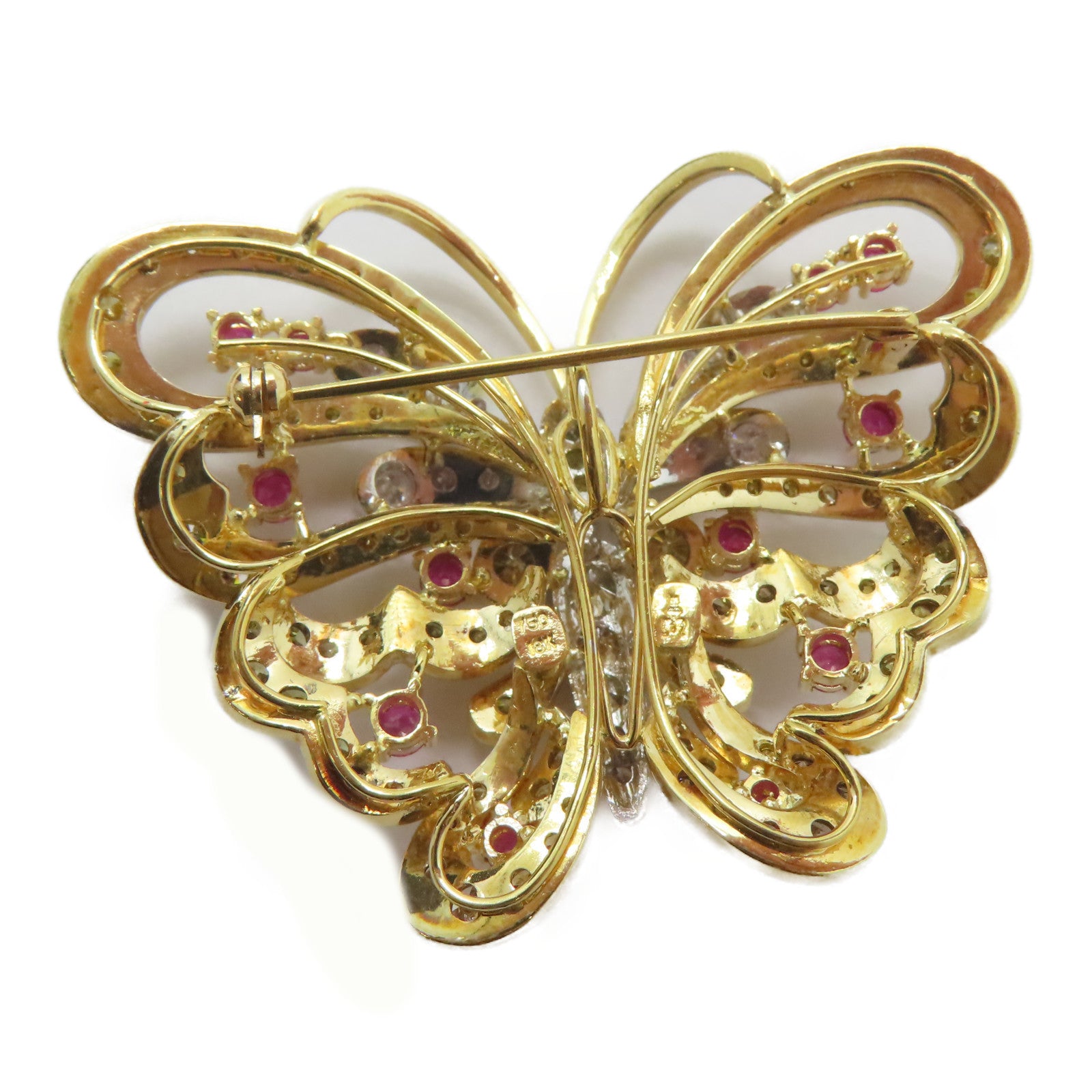 JEWELRY 【激減優惠】18K黄金Diamond Brooch鑽石胸針