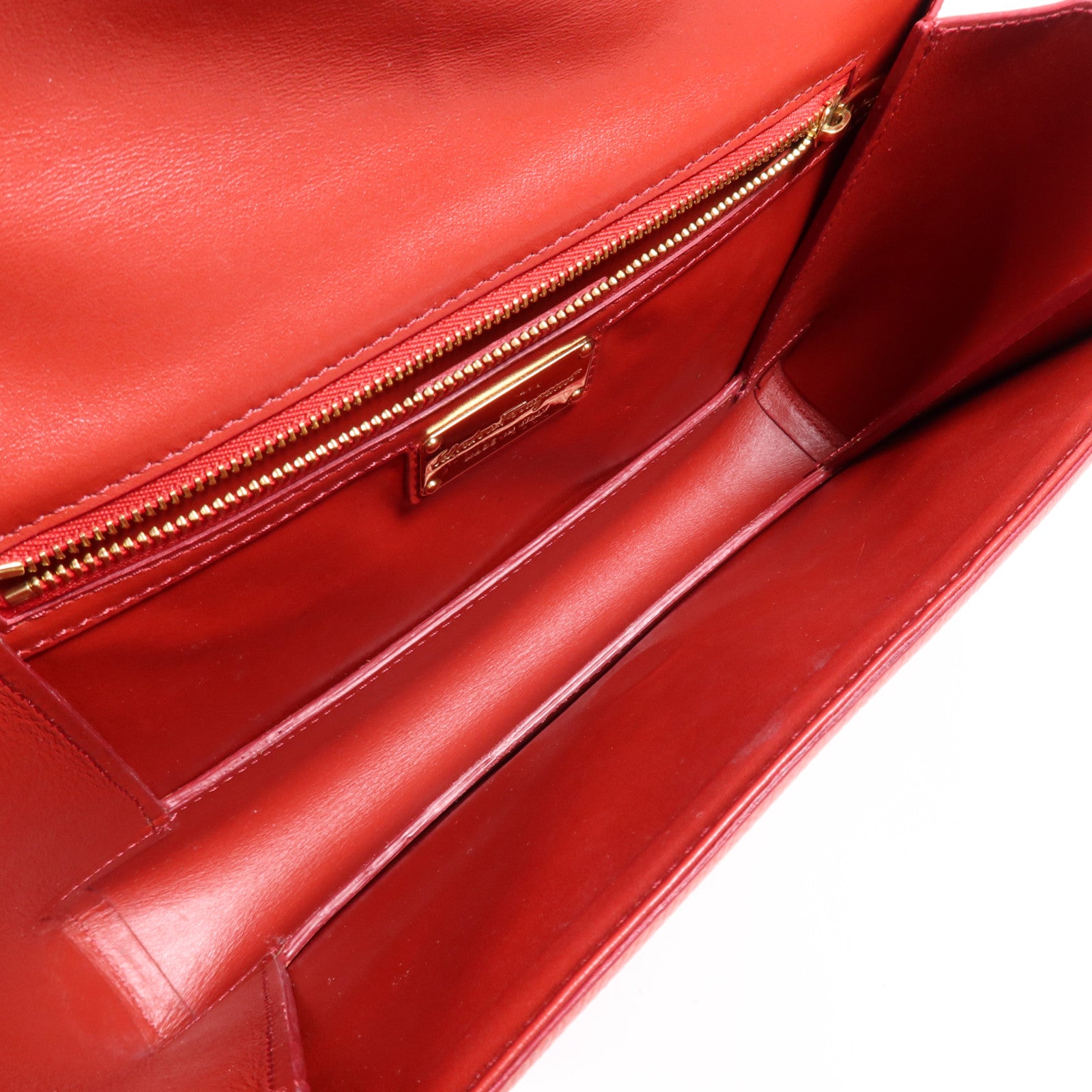 Salvatore Ferragamo 牛皮皮革Shoulder Bag金扣肩背袋