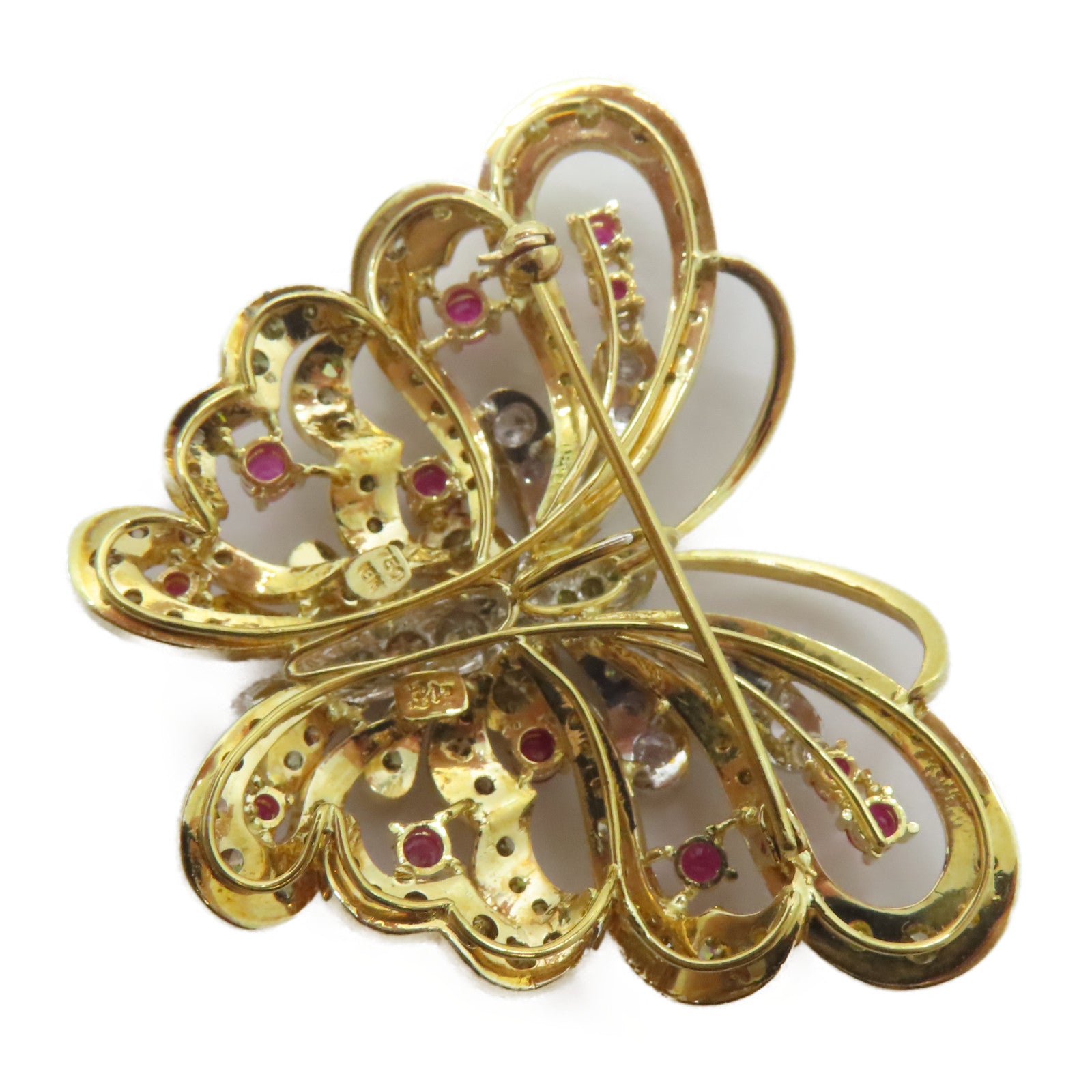 JEWELRY 【激減優惠】18K黄金Diamond Brooch鑽石胸針