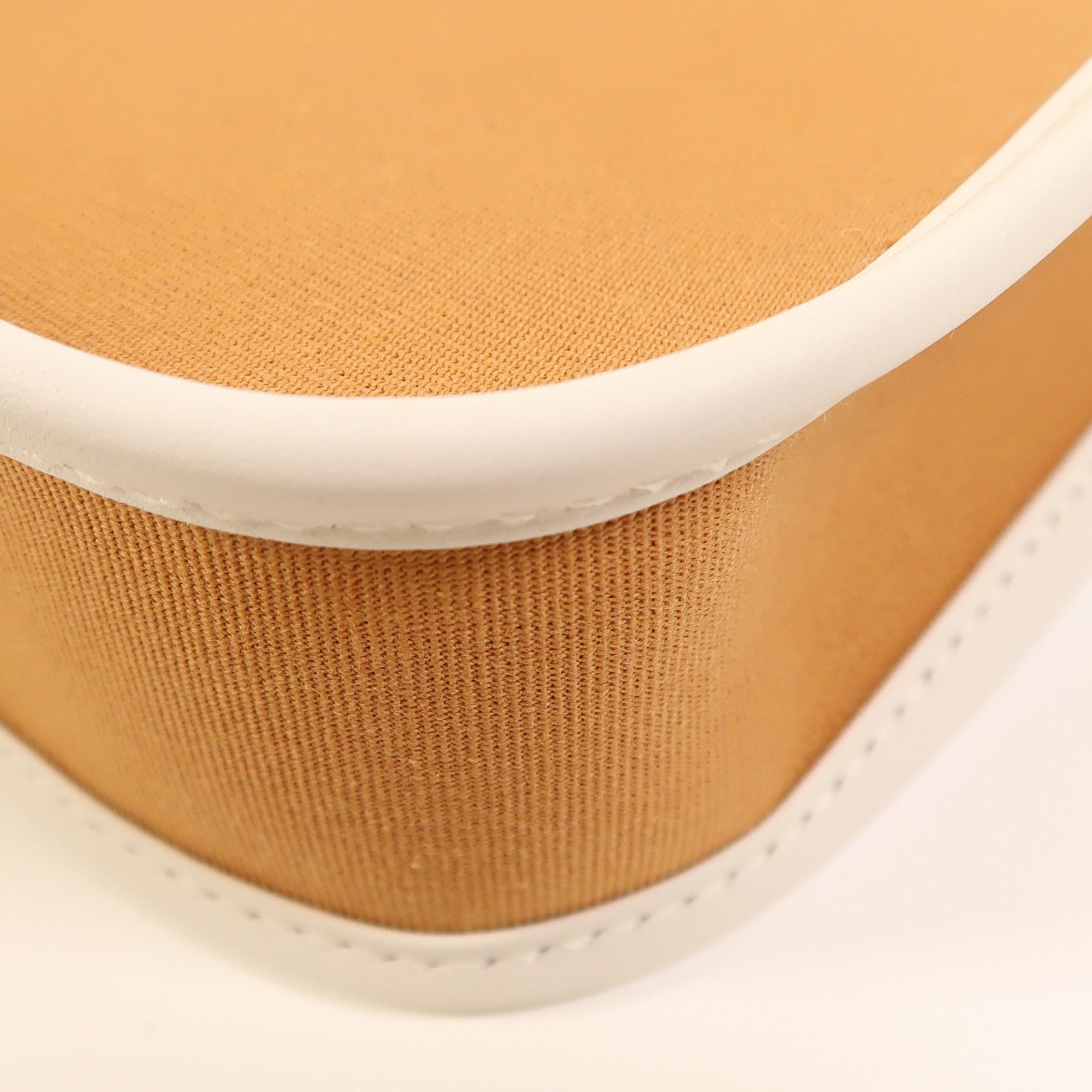 HERMES Swift皮革/Toile Officier Neo Evelyne TPM銀扣肩背袋Gris Pale/Etoupe/Dune