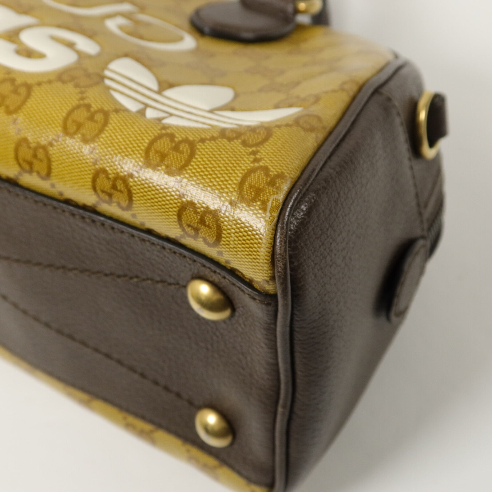 GUCCI 塗層帆布Gucci x Adidas Duffle Bag手挽肩背兩用袋
