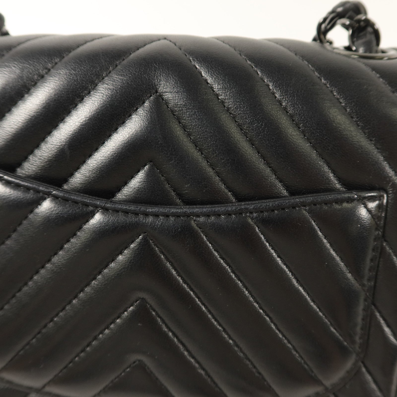 CHANEL 羊皮皮革Mini Flap Bag鏈帶肩背袋