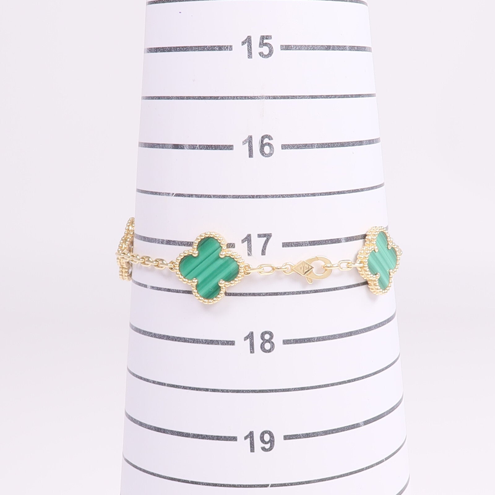 Van Cleef & Arpels 18K黃金Vintage Alhambra手鏈