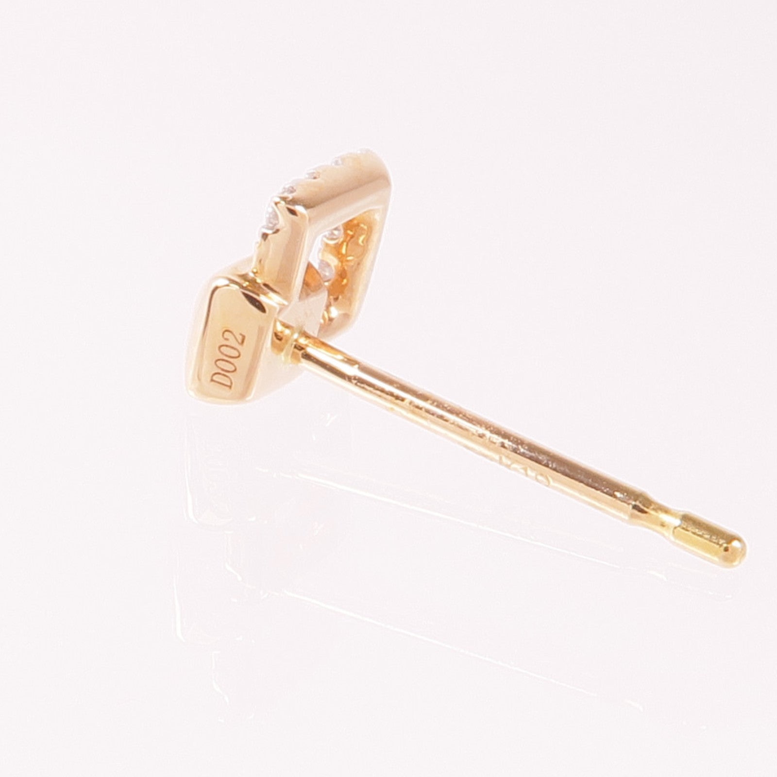 JEWELRY 18K玫瑰金Diamond Earrings鑽石耳環