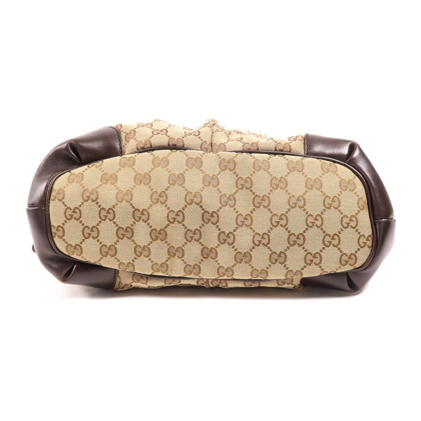 GUCCI 帆布2 Way Shoulder Bag金扣手挽肩背兩用袋