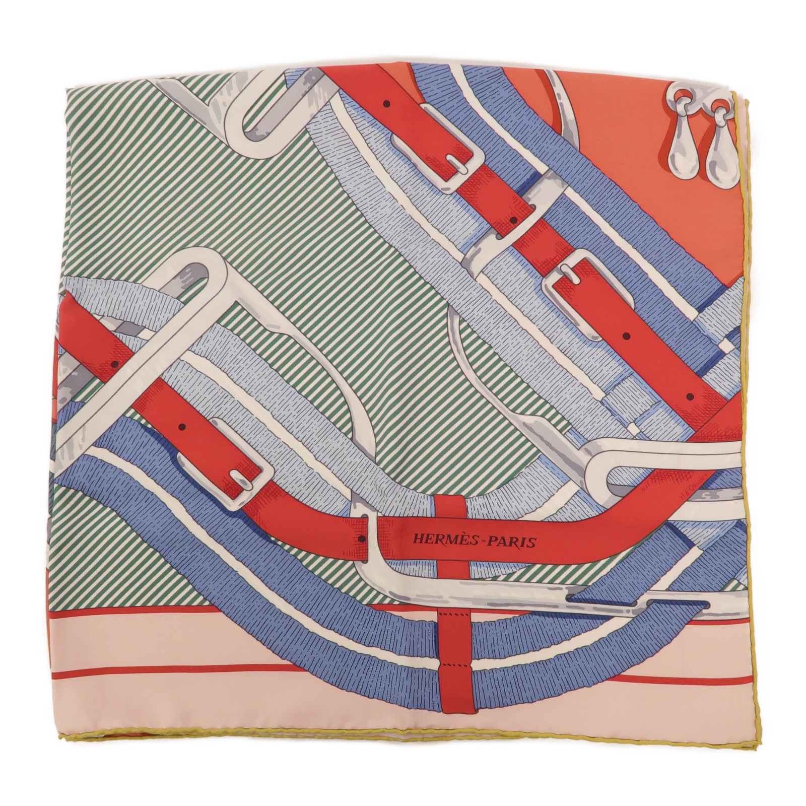 HERMES 絲質Scarf 90X90絲巾