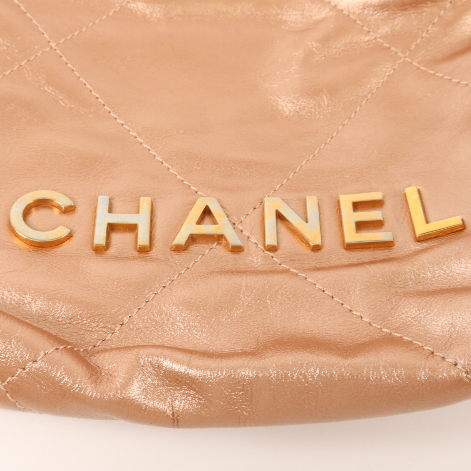 CHANEL 牛皮皮革Chanel 22 Mini手挽肩背兩用袋