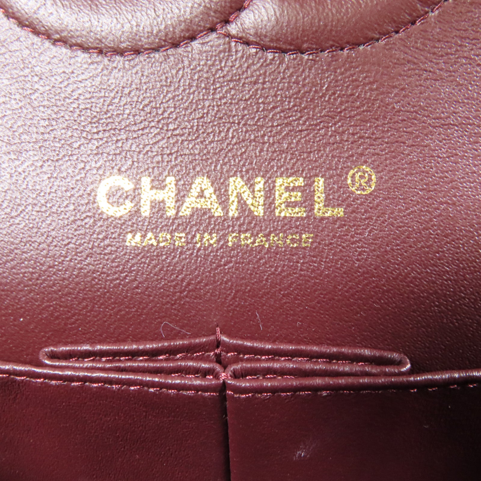 CHANEL 牛皮皮革Classic 25金扣鏈帶肩背袋