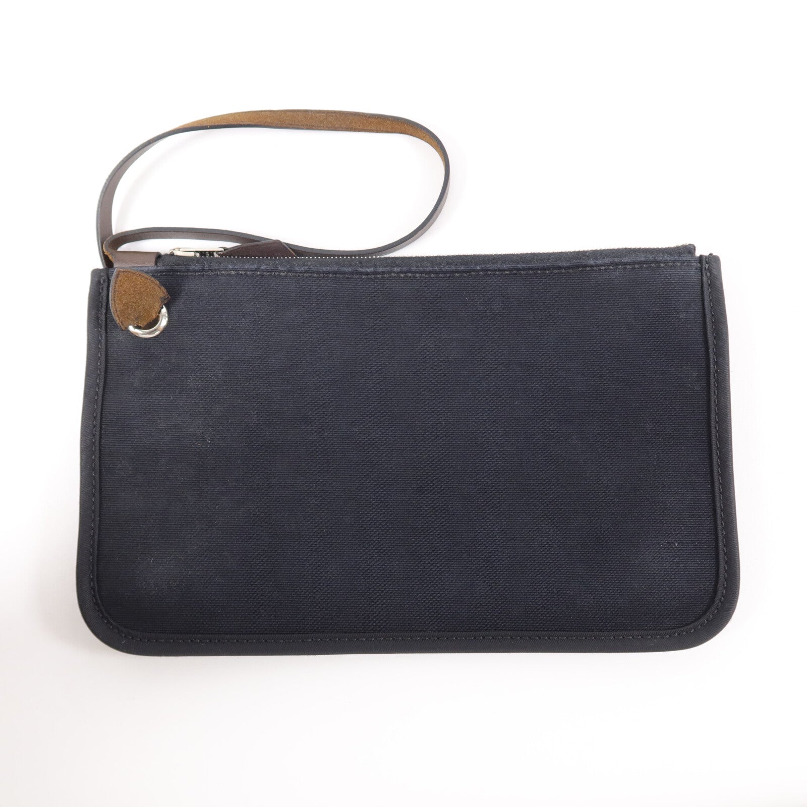 HERMES 帆布Herbag PM手挽肩背兩用袋Noir