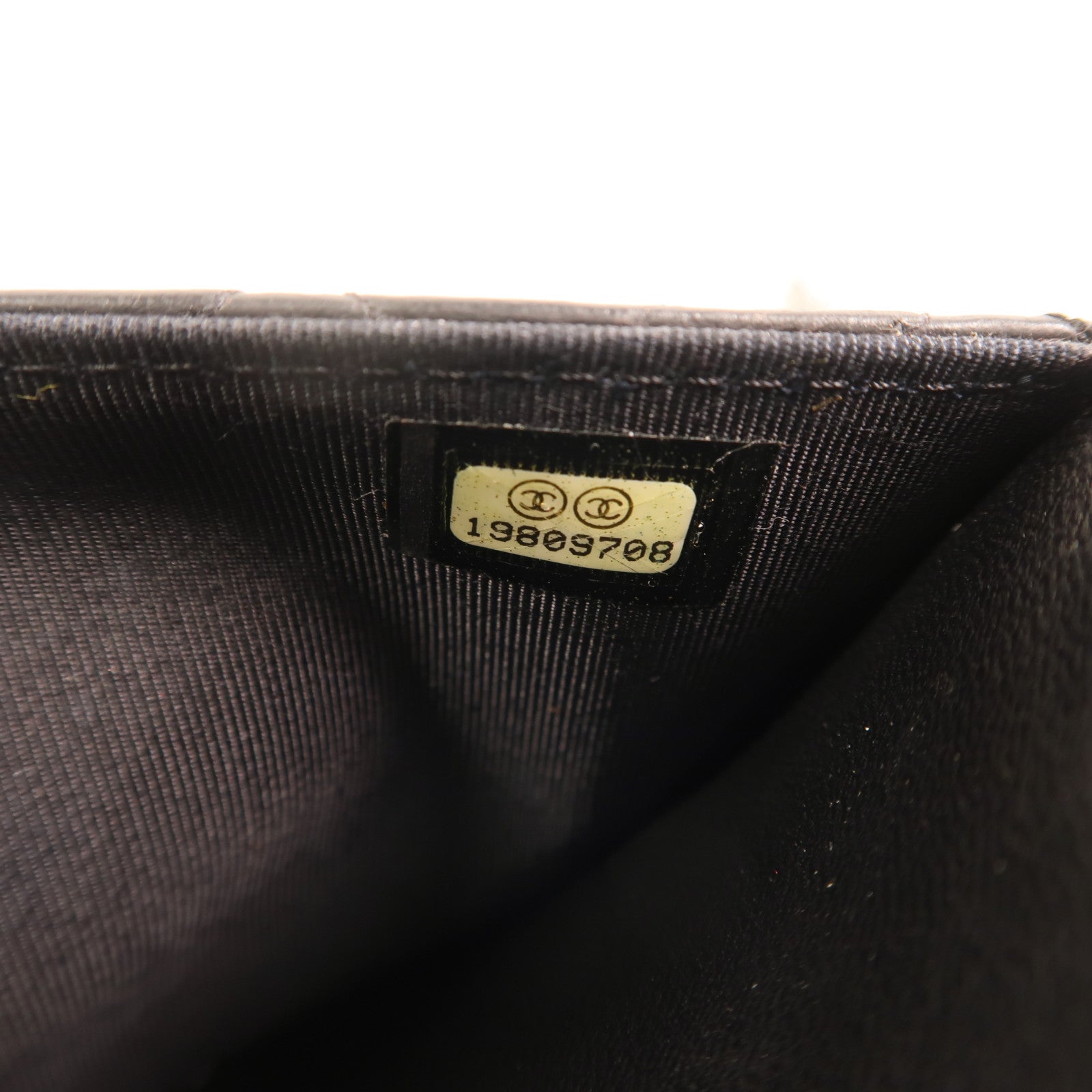 CHANEL 羊皮皮革WOC Wallet On Chain銀扣鏈帶肩背袋