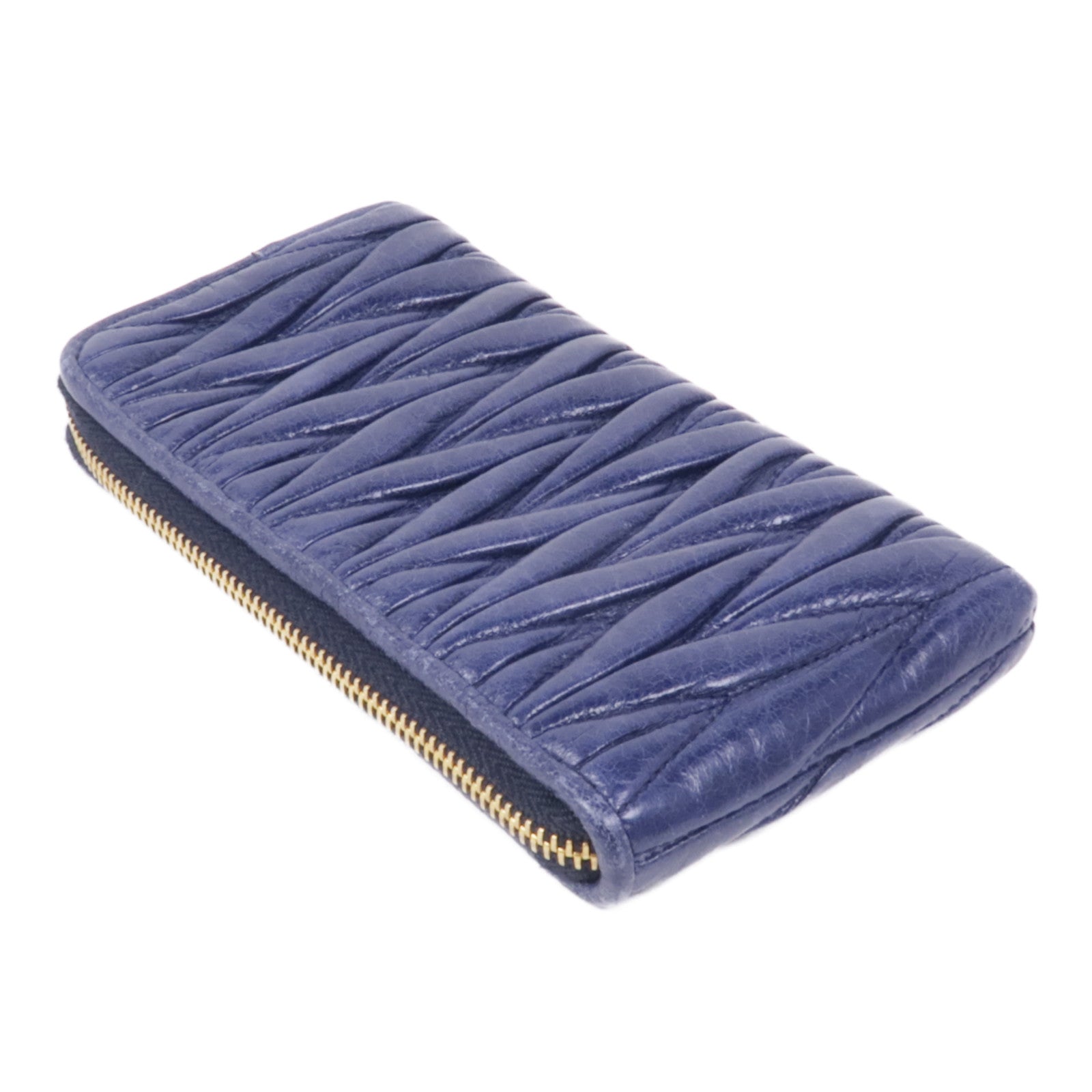 Miu Miu 牛皮皮革Card Case金扣卡片套