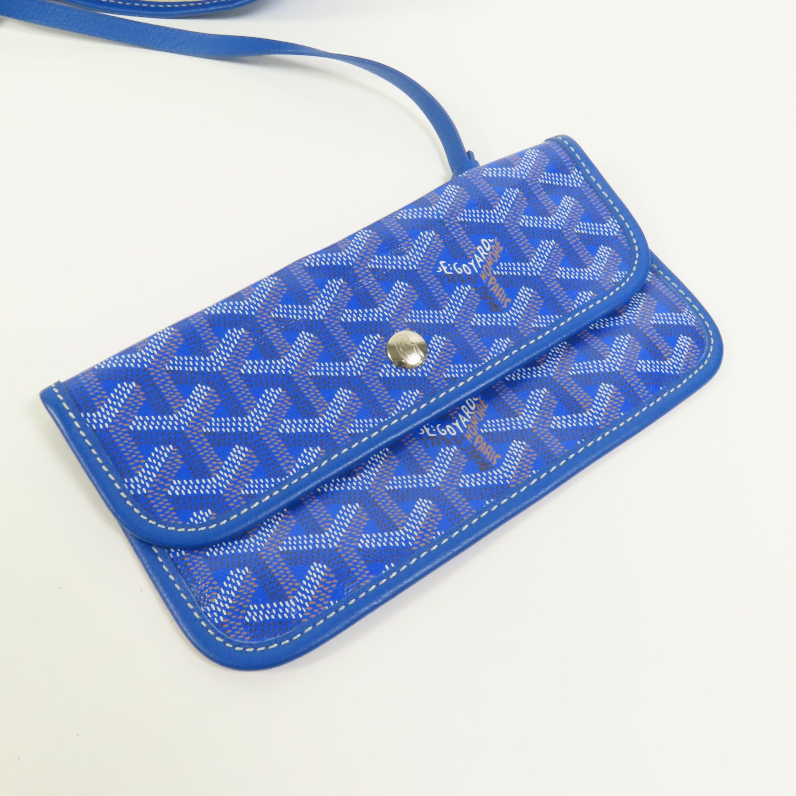 GOYARD 塗層帆布Saint Louis PM Stripes And Initials手挽袋