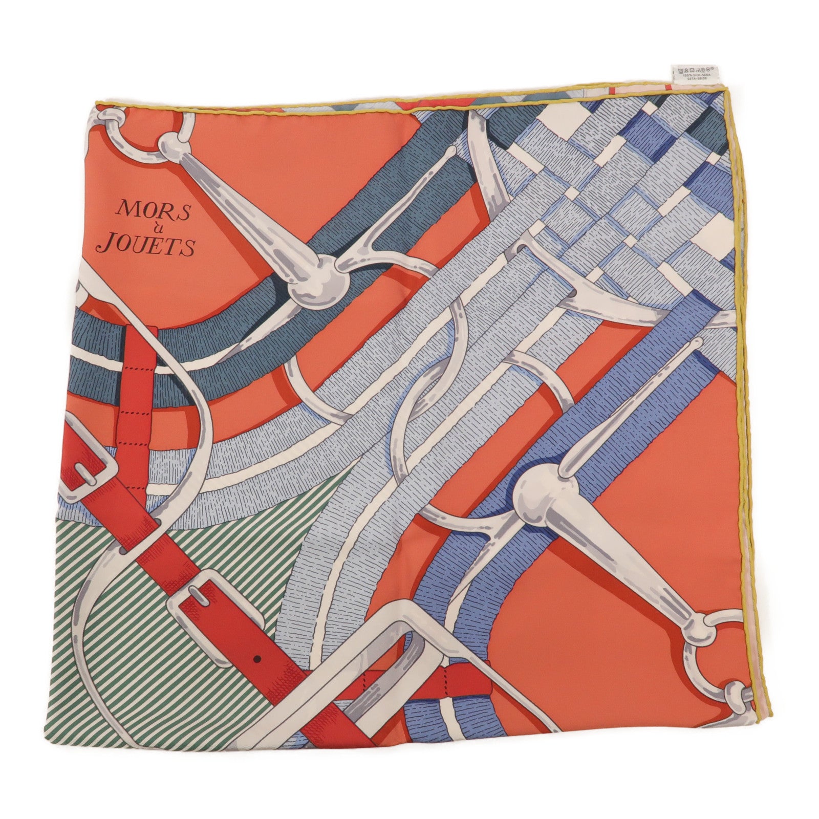 HERMES 絲質Scarf 90X90絲巾