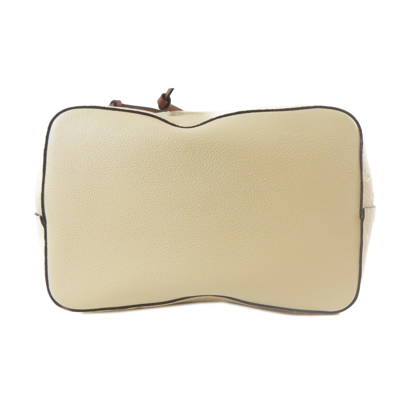 LOUIS VUITTON Monogram Empreinte Noe Noe MM 2 Way Bag金扣手挽肩背兩用袋啡色/米色
