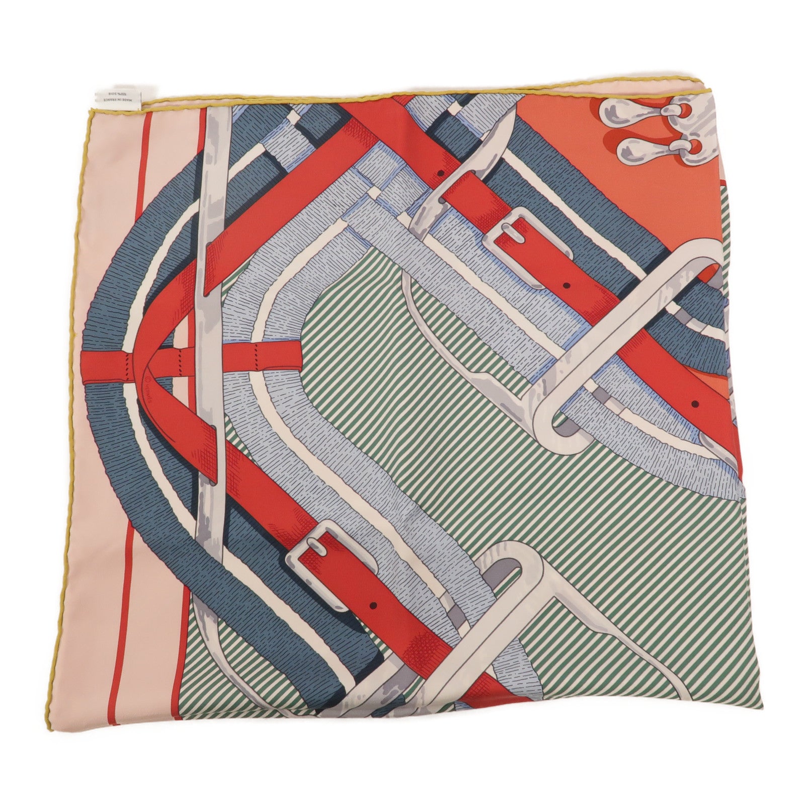 HERMES 絲質Scarf 90X90絲巾