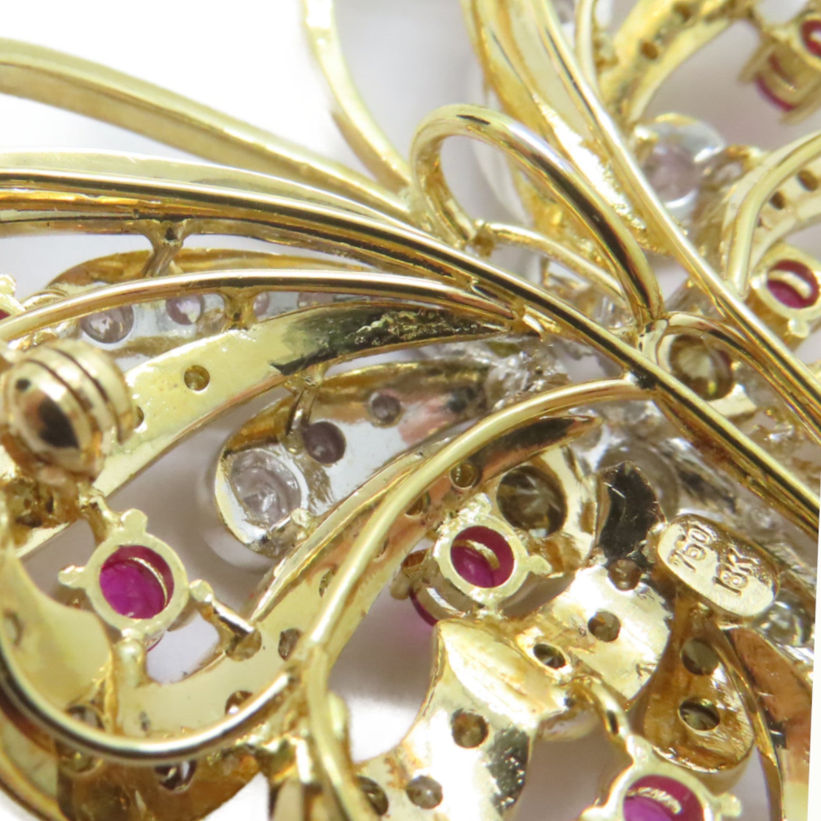 JEWELRY 【激減優惠】18K黄金Diamond Brooch鑽石胸針