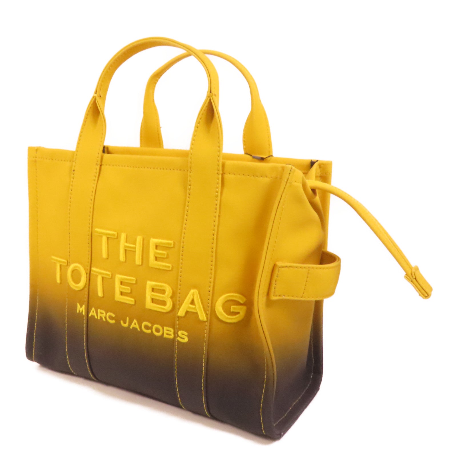 MARC JACOBS 帆布2 Way Shoulder銀扣手挽肩背兩用袋