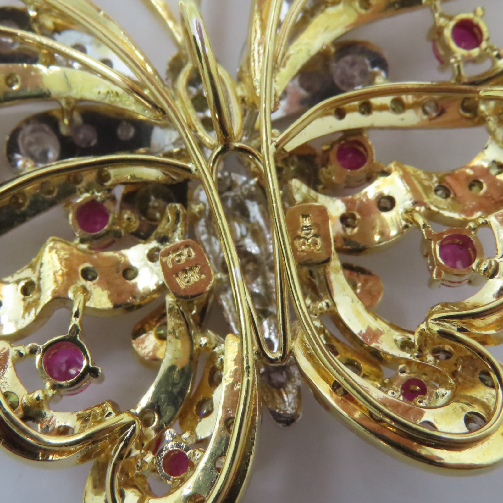 JEWELRY 【激減優惠】18K黄金Diamond Brooch鑽石胸針