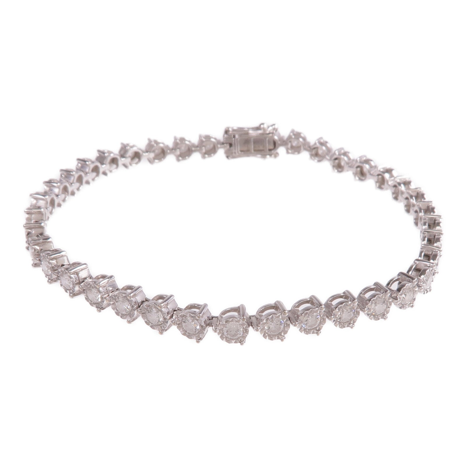 JEWELRY 18K白金Diamond Bracelet鑽石手鏈
