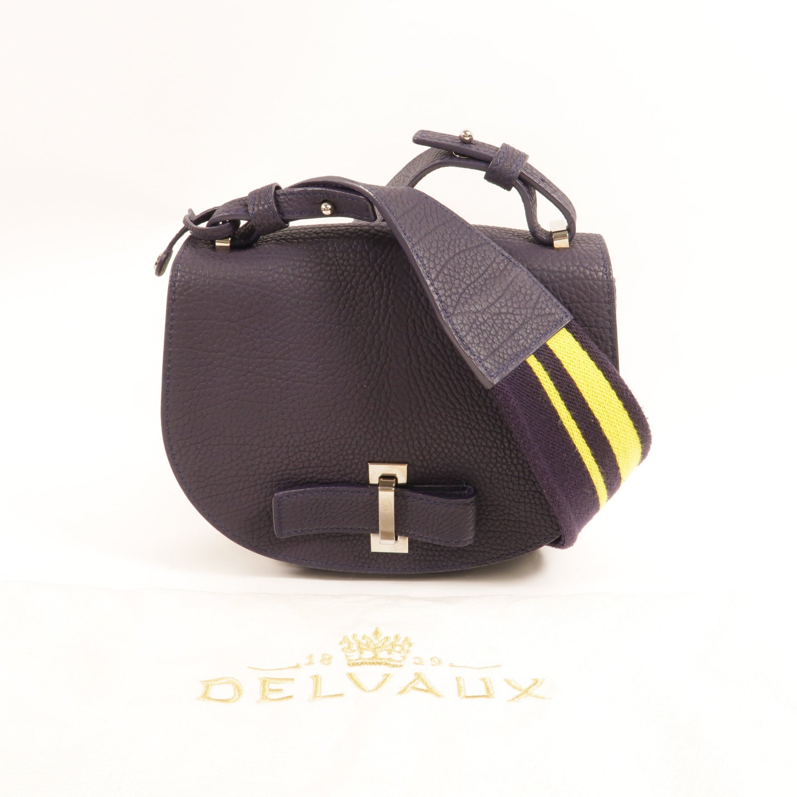 Delvaux 牛皮皮革Le Mutin Mini肩背袋