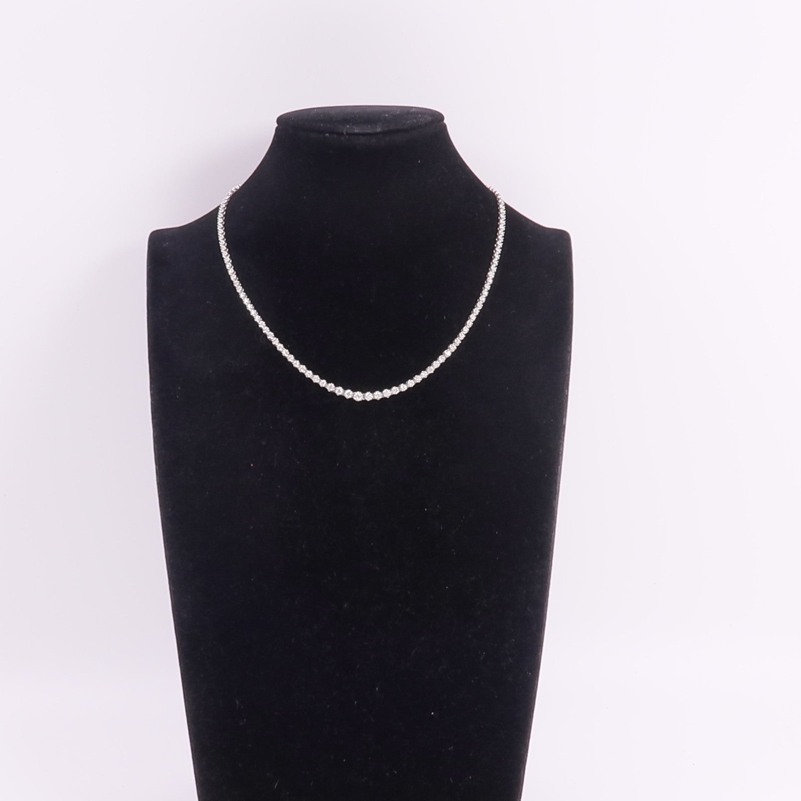 JEWELRY 18K白金Diamond Necklace鑽石項鍊