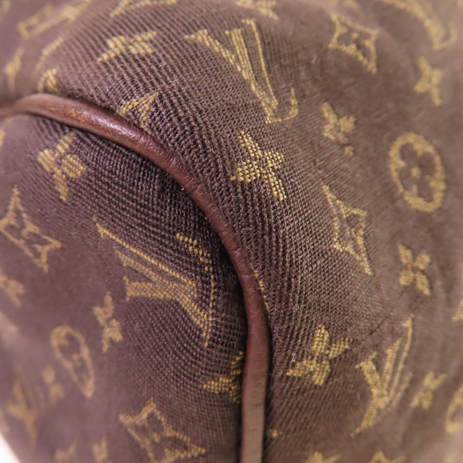 LOUIS VUITTON Monogram Mini Speedy 30 Hand Bag金扣手挽袋啡色