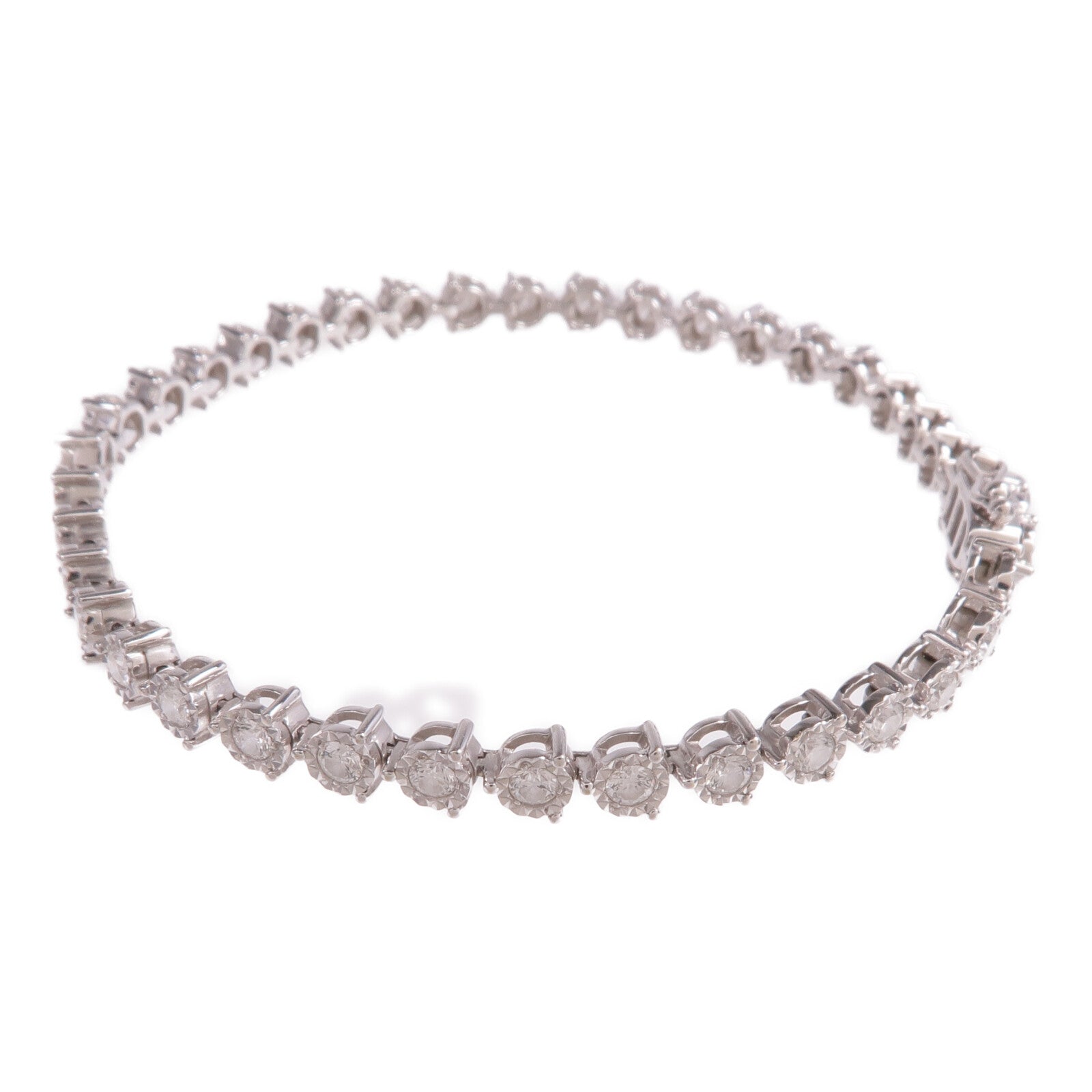 JEWELRY 18K白金Diamond Bracelet鑽石手鏈