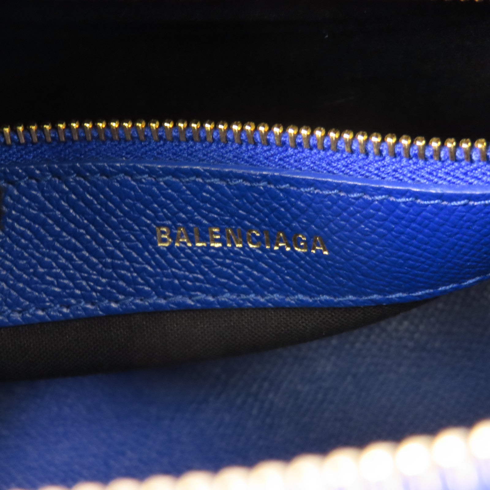 BALENCIAGA GHW Ville Top Handle S 2 Way Shoulder Bag 518873 Calfskin Leather