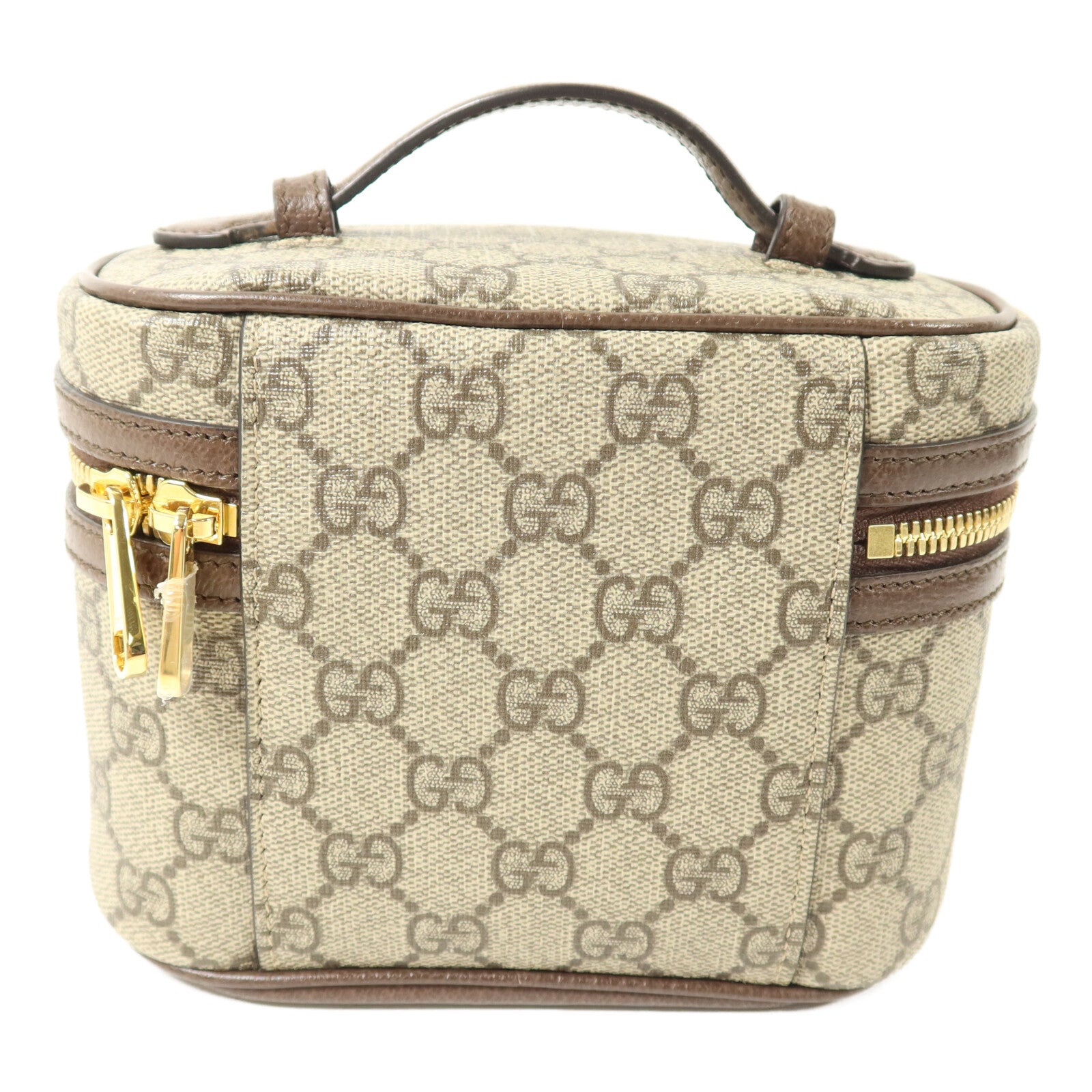 GUCCI 塗層帆布Ophidia GG-Supreme Vanity Case手挽袋