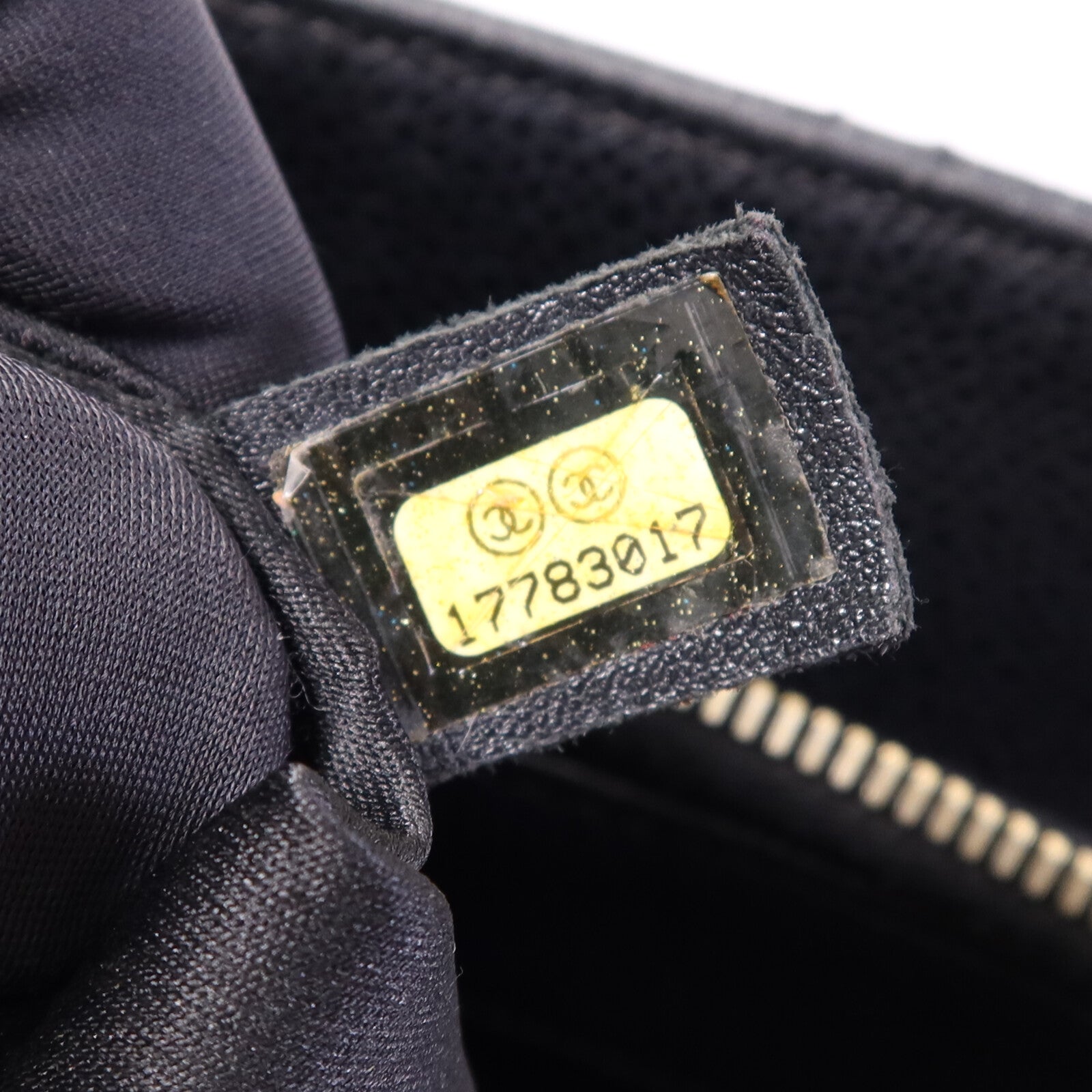 CHANEL 牛皮皮革GST金扣鏈帶肩背袋