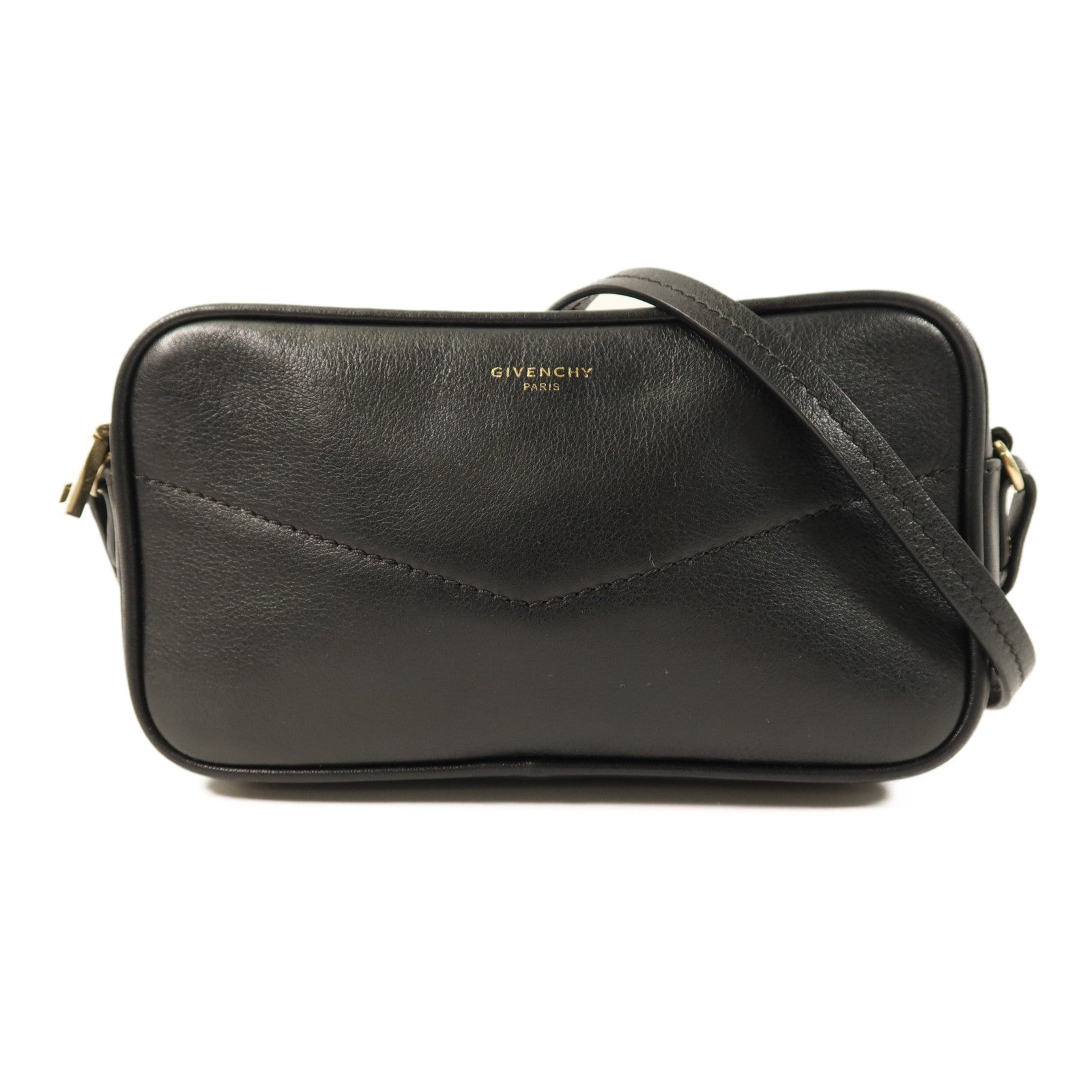 GIVENCHY 牛皮皮革Shoulder Bag金扣肩背袋