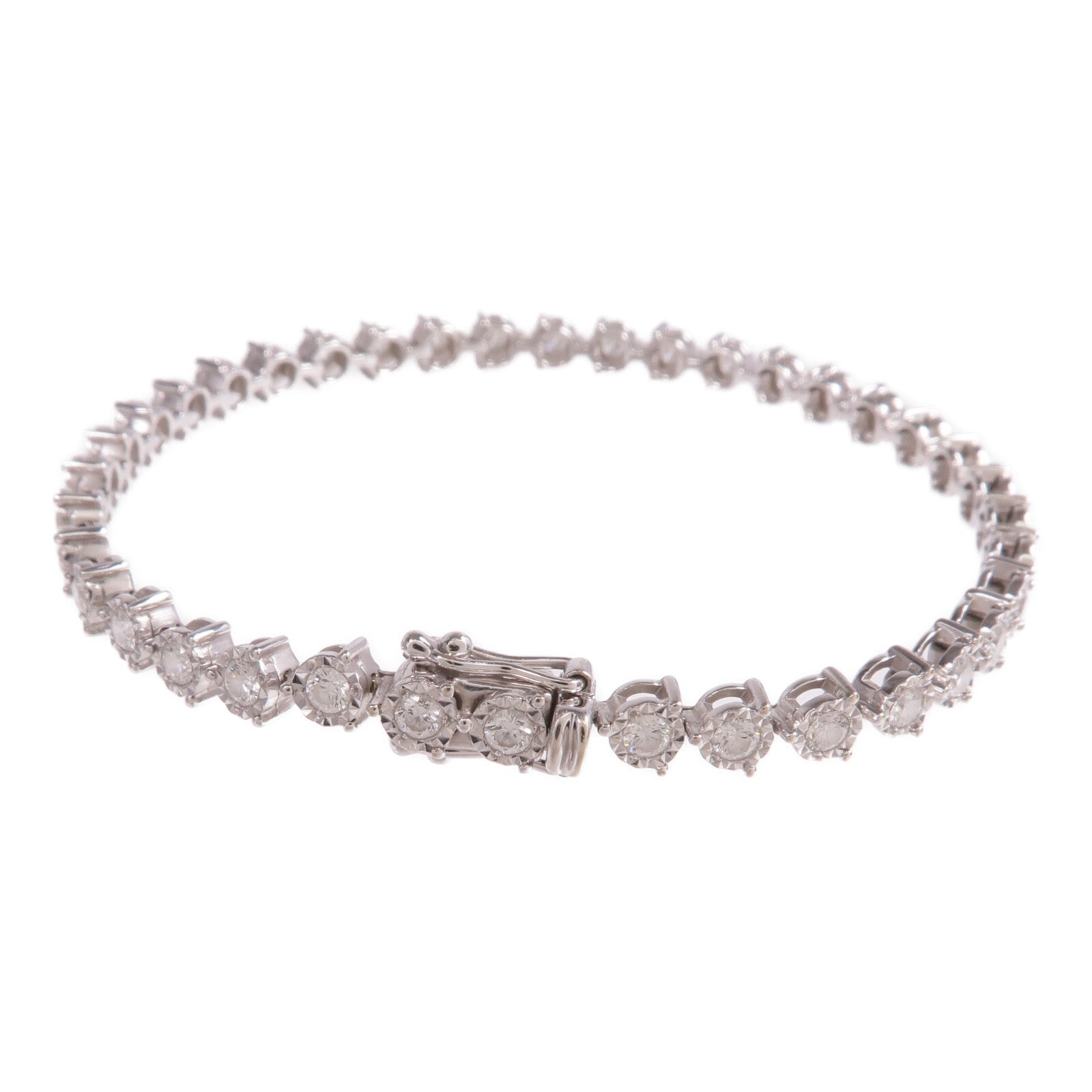 JEWELRY 18K白金Diamond Bracelet鑽石手鏈